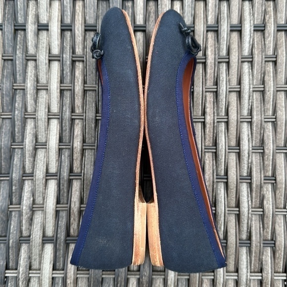 Vineyard vines Navy Blue Canvas Ballet Flats - Picture 11 of 16